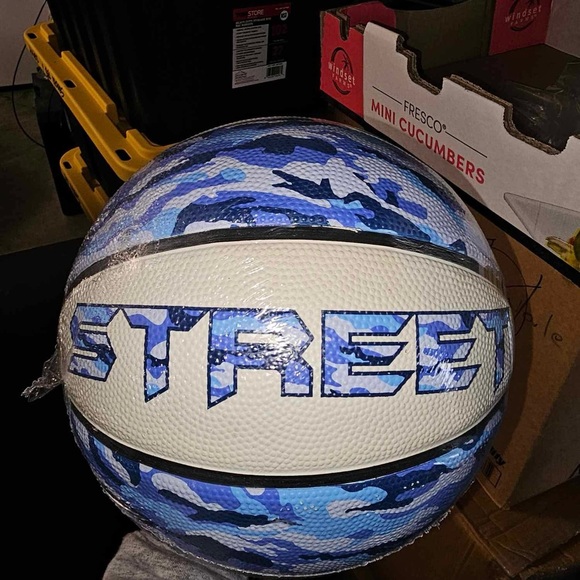 Belco Sports Street Blue Basketball Size - Picture 2 of 4